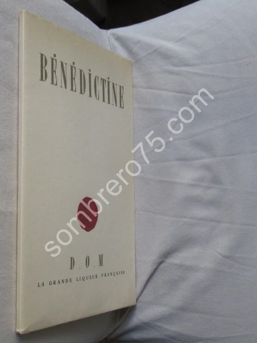 Bénédictine. D.O.M. La Grande Liqueur Française. 1958 - Image 2