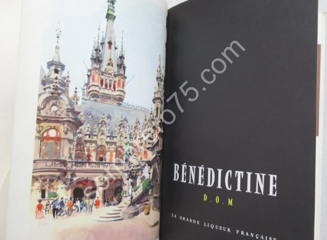 Bénédictine. D.O.M. La Grande Liqueur Française. 1958 - Image 4