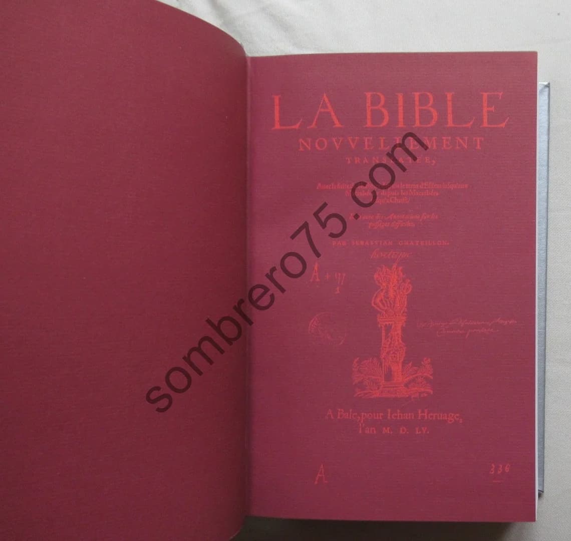 La Bible Nouvellement translatée par Sébastien Castellion - Image 3