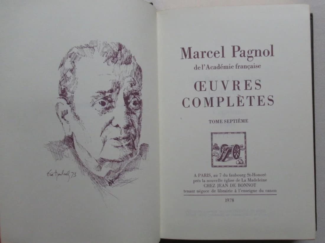 Pagnol. Oeuvres Complètes. - Complet en 14 volumes - Image 3