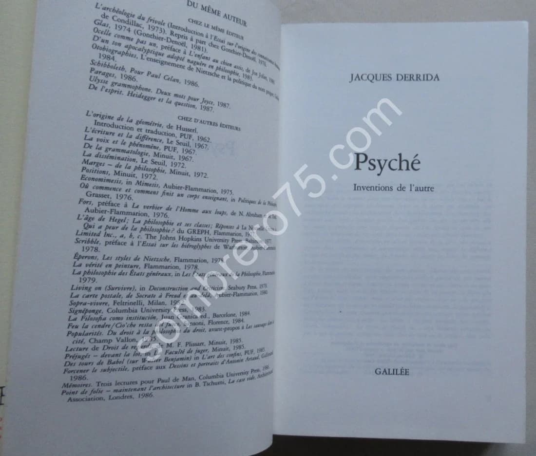 Psyché. Inventions de l'autre. Jacques - Image 2