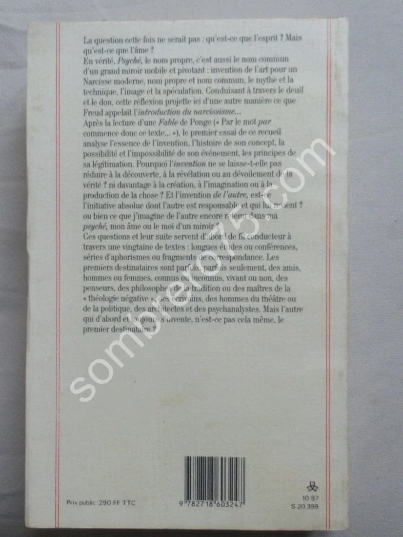 Psyché. Inventions de l'autre. Jacques - Image 3