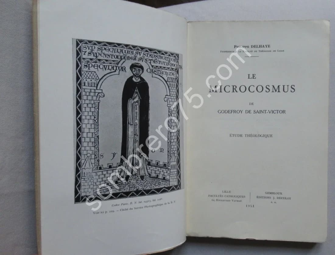 Microcosmus. Le Microcosmus. G de Saint Victor - 2 Tomes - Image 6