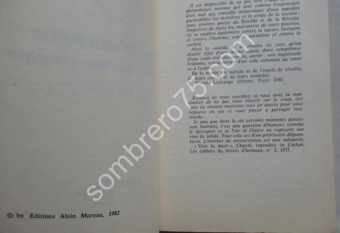 Suicide Mode d'Emploi. Histoire, technique, actualité - Image 4