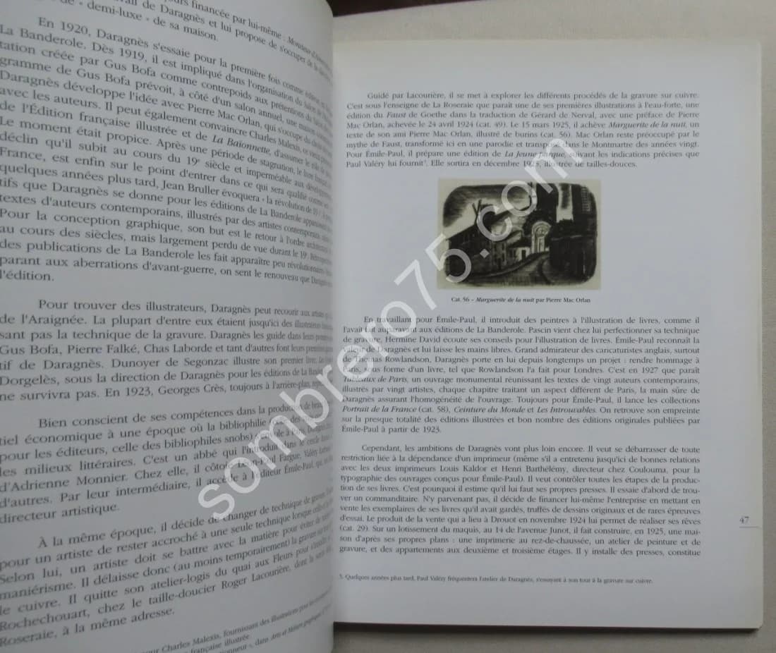 Jean Gabriel DARAGNES. 1886-1950. Un artiste du Livre à Montmartre - Image 5