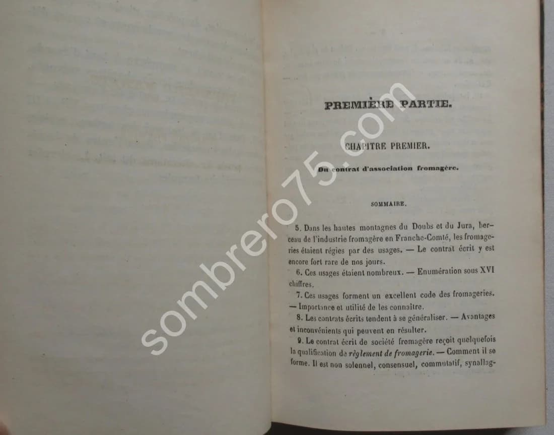 Traité sur les Fromageries de Franche Comté.. 1870 - Image 5