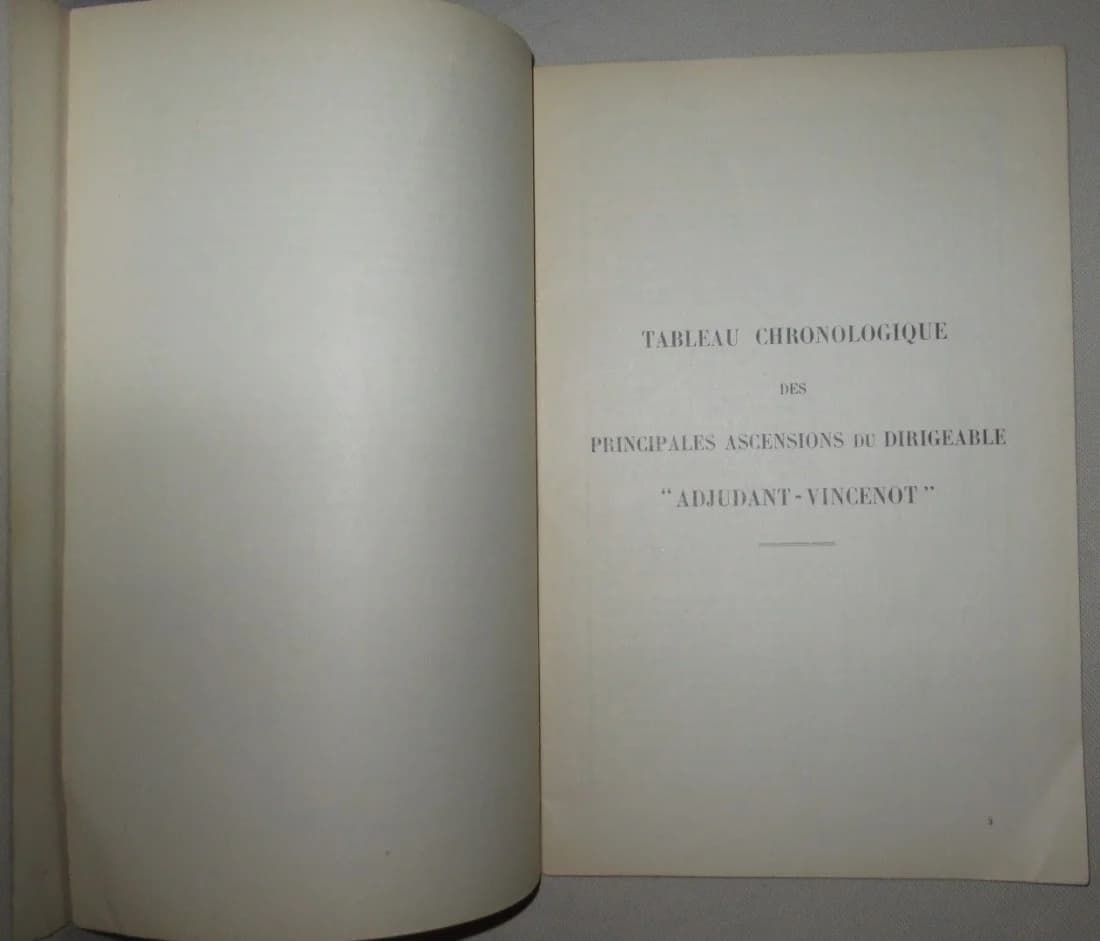 Le Dirigeable Militaire "L'Adjudant-Vincenot" 1911-1916. Et. JOUX - Image 4