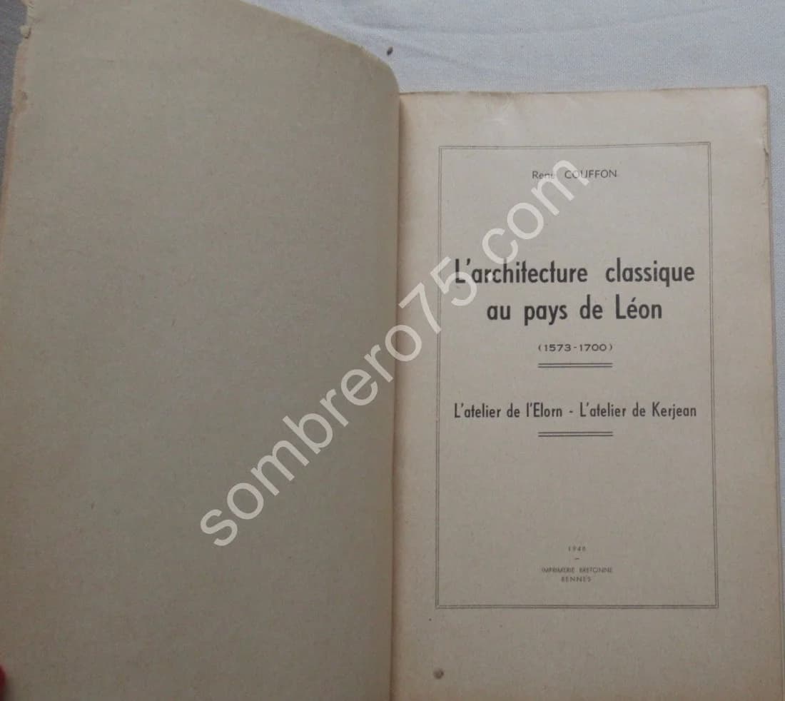 L'Architecture Classique au Pays de Léon 1573-1700 - Image 3