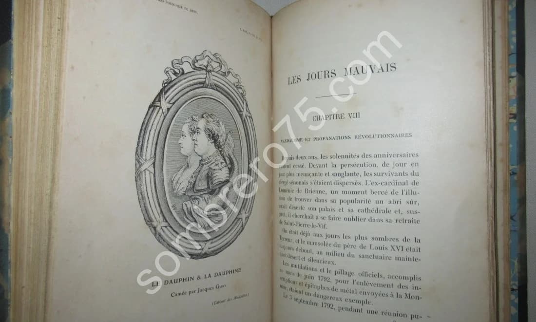 La Sépulture du Dauphin et de la Dauphine dans la Cathédrale de Sens - Image 6