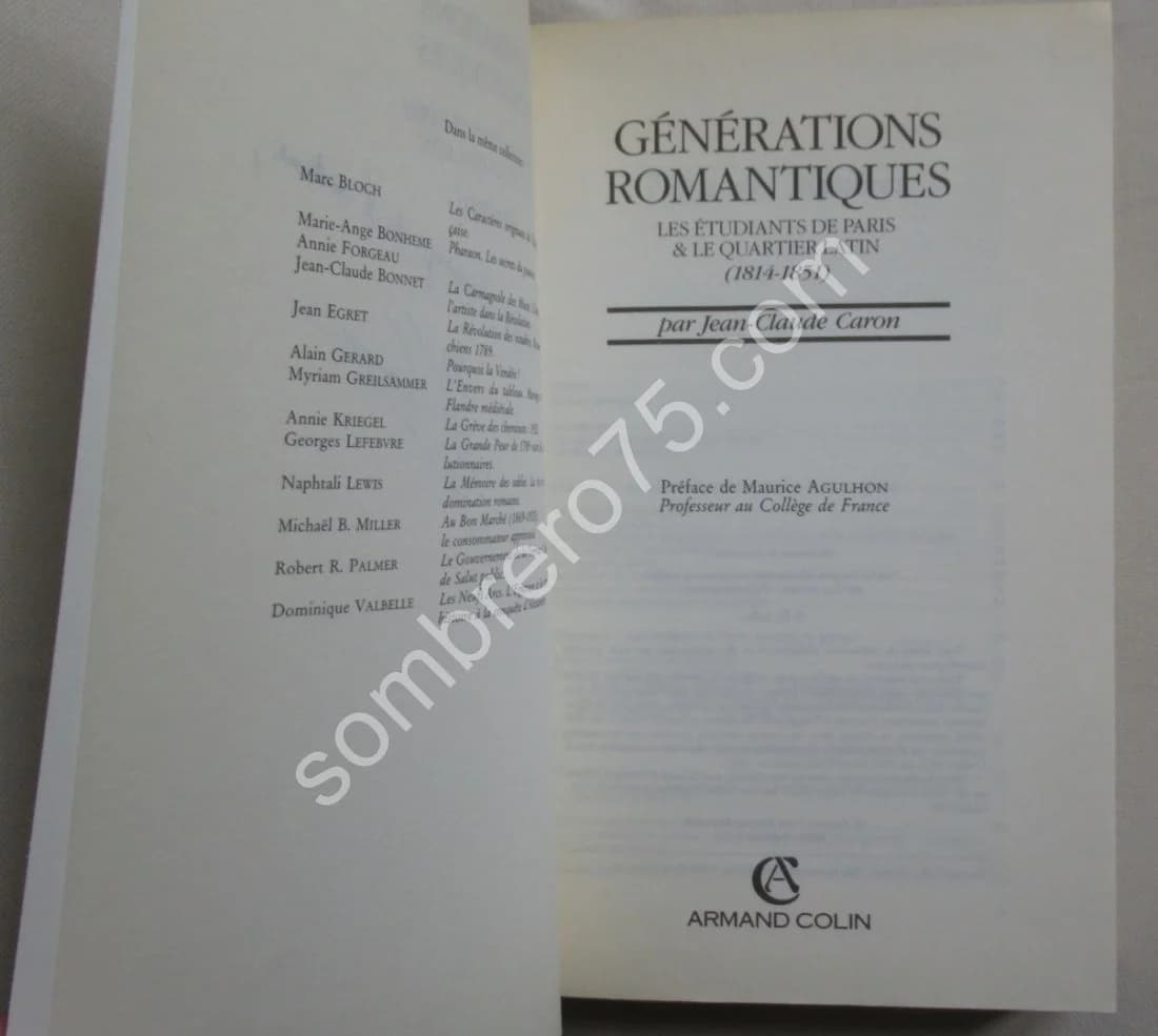 Générations Romantiques. Les étudiants de Paris & le quartier latin 1814-1851 - Image 3