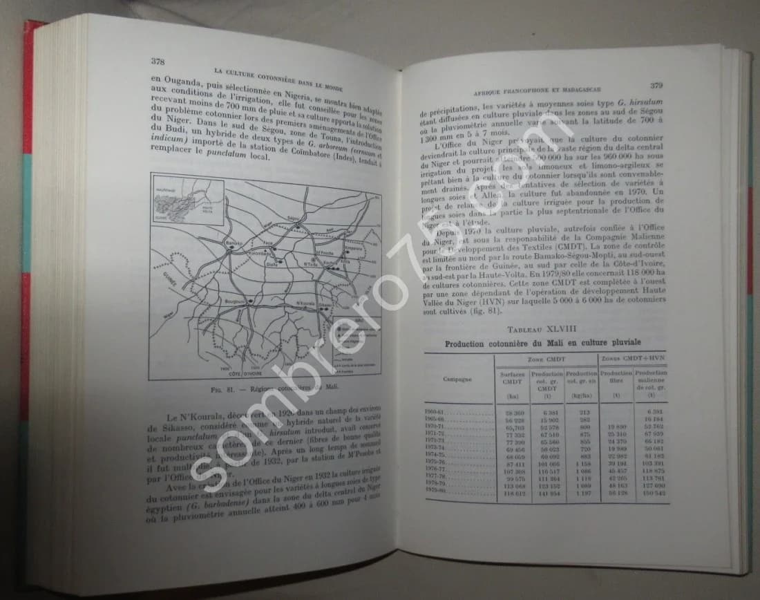 Le Cotonnier et ses Produits. Techniques agricoles et productions tropicales. PARRY - Image 7