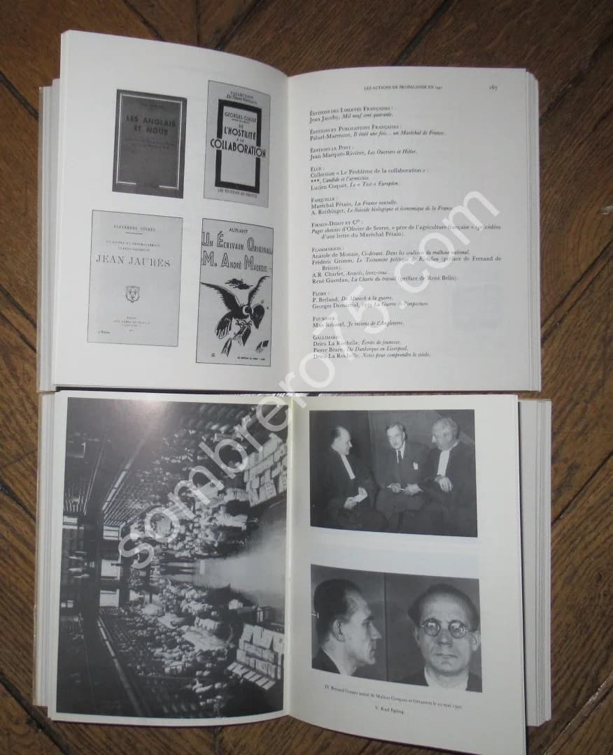 L'Edition Française sous l'Occupation 1940-1944 - 2 Tomes - Image 4