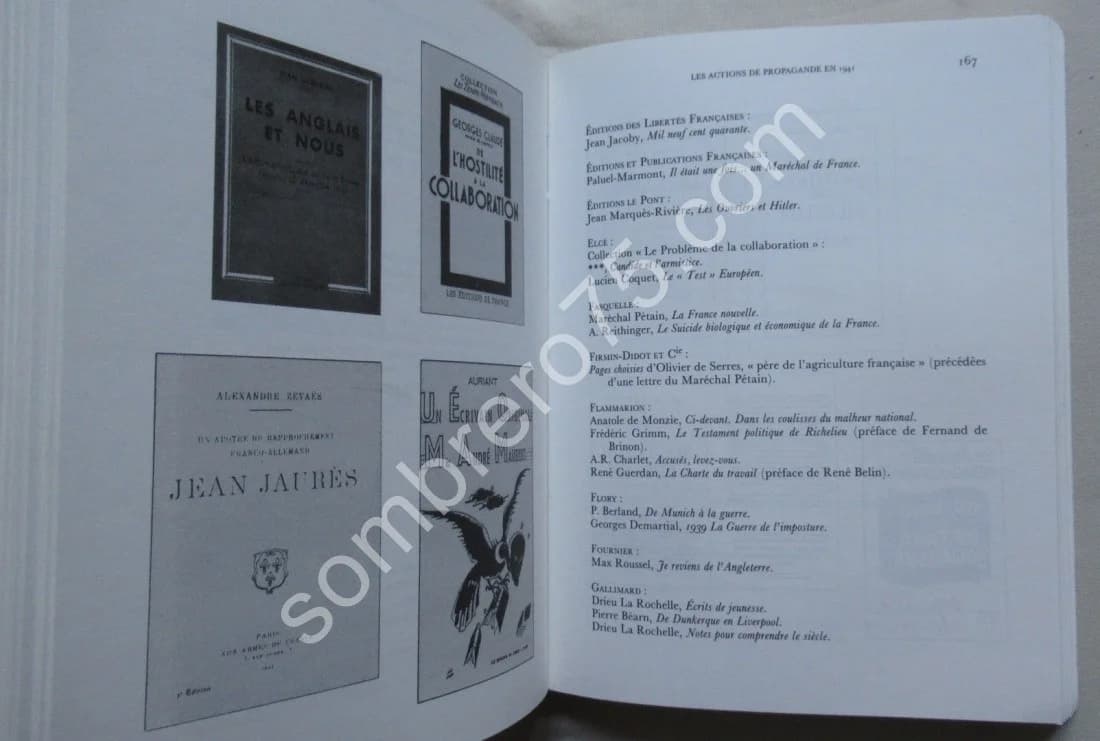 L'Edition Française sous l'Occupation 1940-1944 - 2 Tomes - Image 5