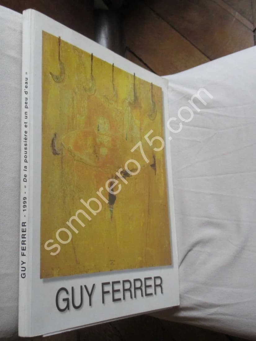 Guy FERRER : 2 catalogues dont "de la poussière et un peu d'eau" - Image 3