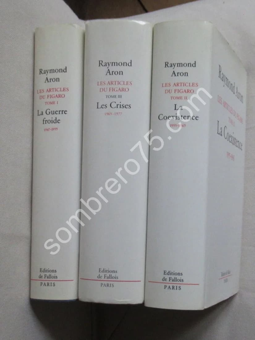 Les Articles du Figaro- 3 Tomes - Image 2