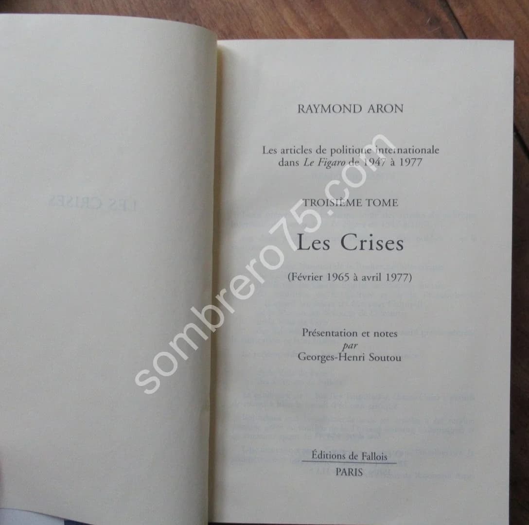 Les Articles du Figaro- 3 Tomes - Image 5