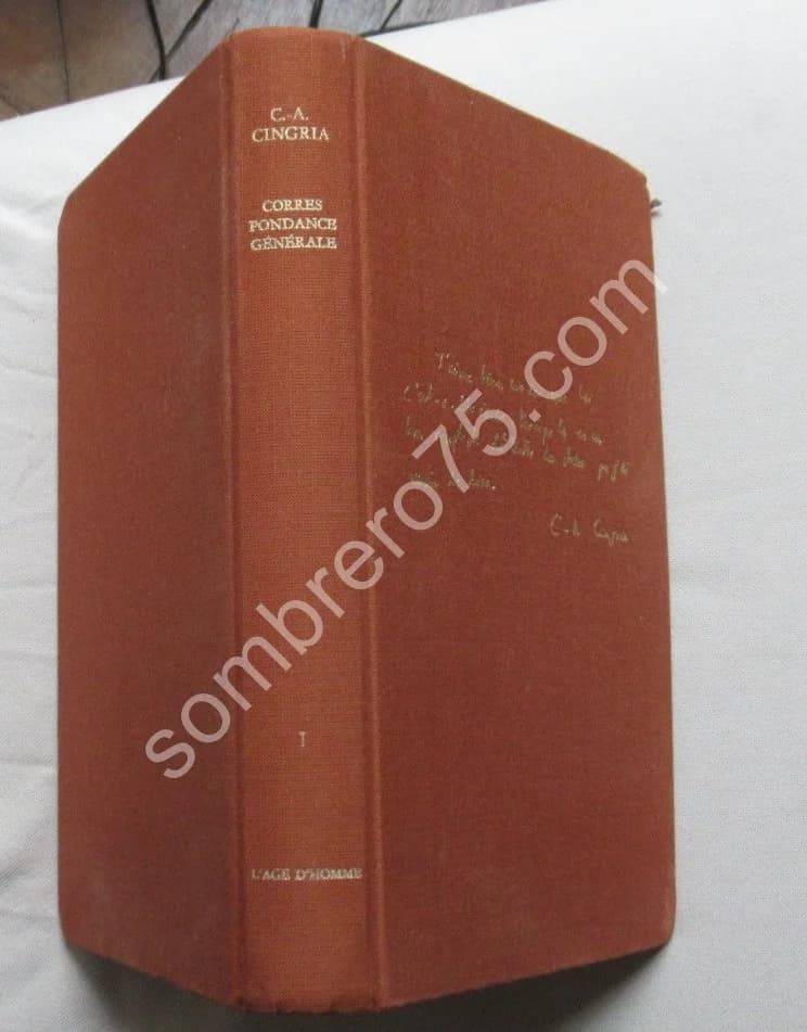 Oeuvres Complètes Charles Albert CINGRIA 10 Vol. Num - Image 5