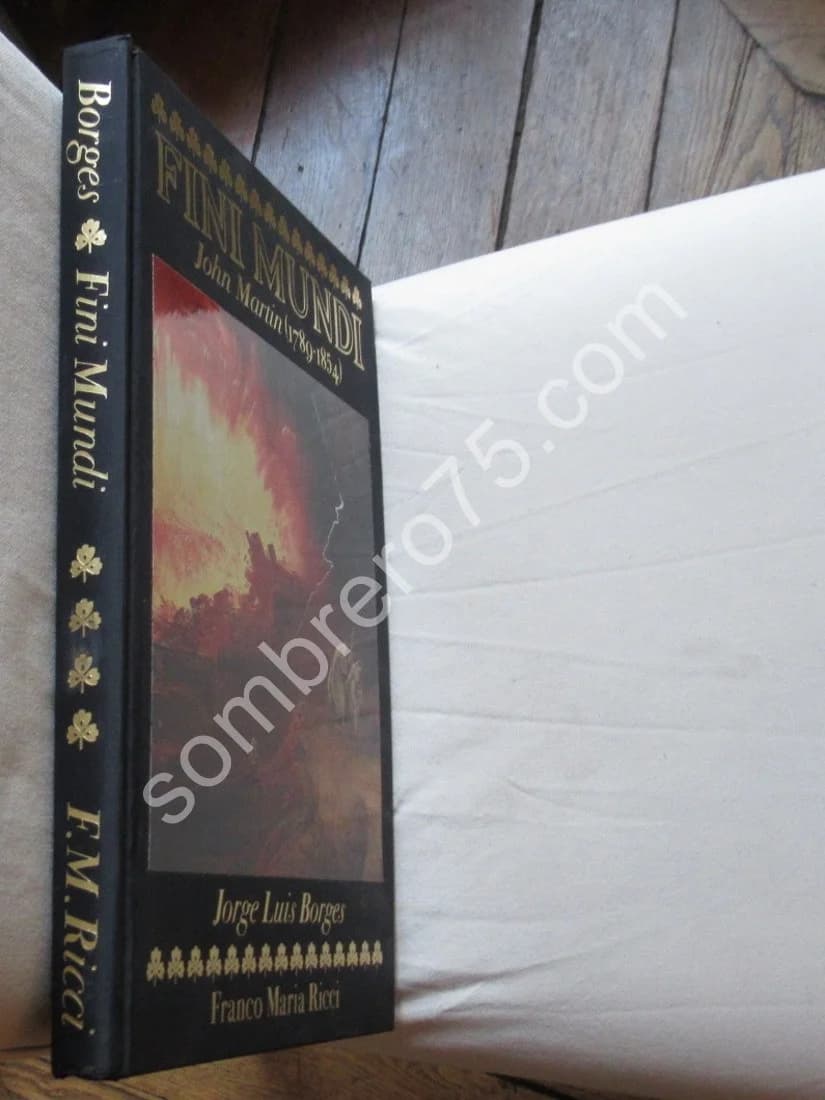 Fini Mundi. John Martin 1780-1854. J L BORGES - Image 2