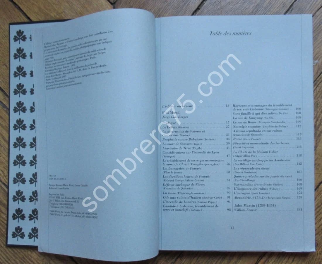 Fini Mundi. John Martin 1780-1854. J L BORGES - Image 5