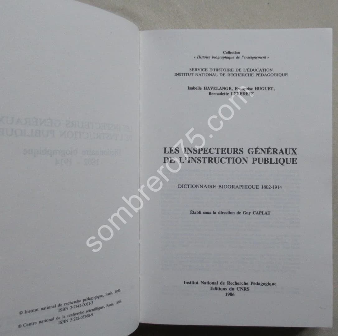 Les Inspecteurs Généraux de l'Instruction Publique 1802-1914 - Image 3