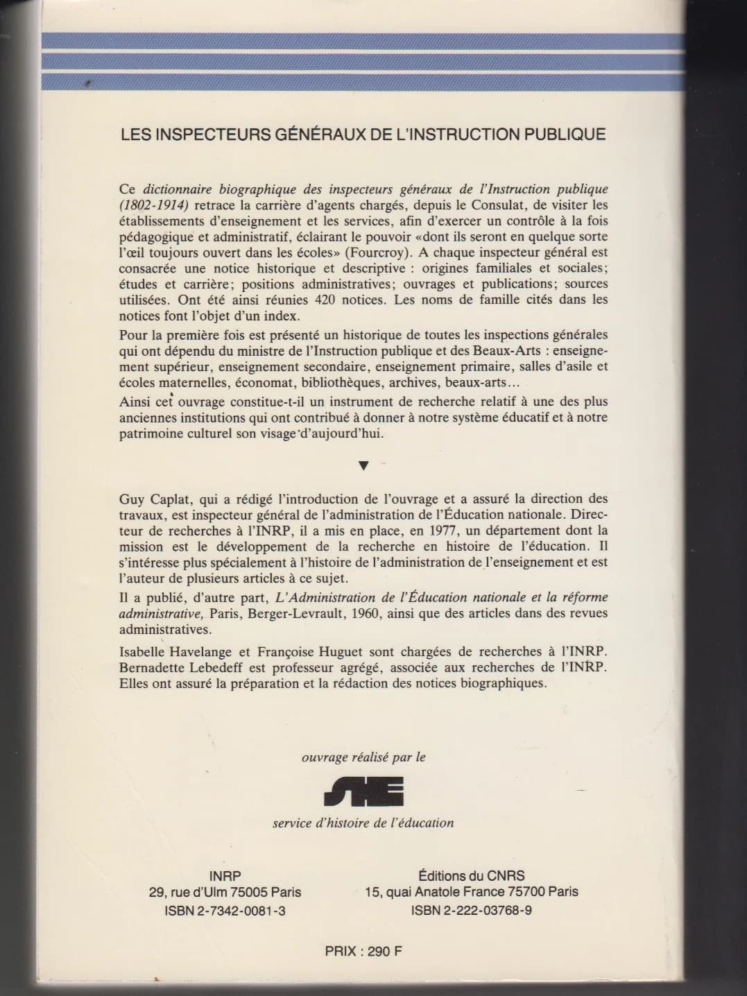 Les Inspecteurs Généraux de l'Instruction Publique 1802-1914 - Image 7