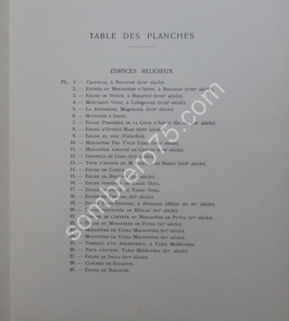 Petits Edifices. Documents d'architecture. Roumanie. 1931 - Image 12