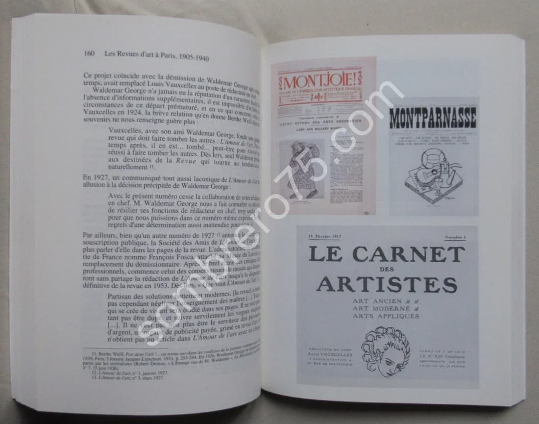 Les Revues d'Art à Paris 1905-1940. Y. CHEVREFILS DESBIOLLES - Image 4