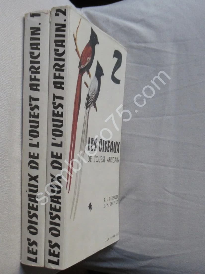 Les Oiseaux de l'Ouest Africain. 2 Fascicules. P. L. DEKEYSER - Image 2