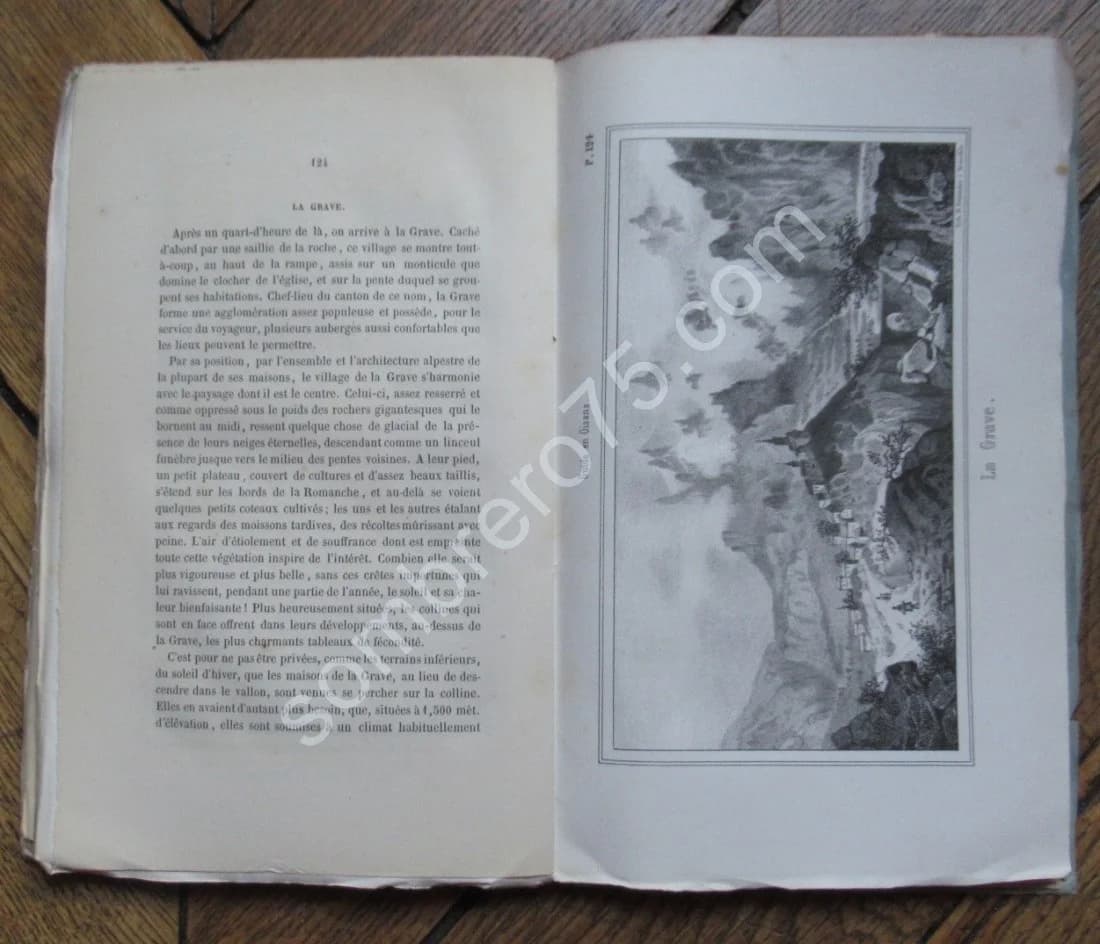 Guide du Voyageur dans l'Oisans. 9 Lithographies. J H ROUSSILLON - Image 6