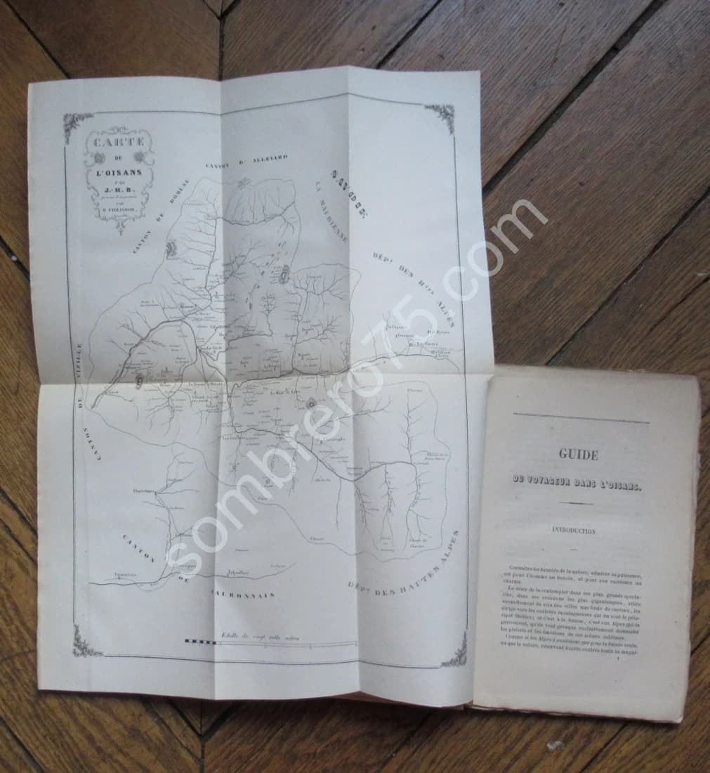 Guide du Voyageur dans l'Oisans. 9 Lithographies. J H ROUSSILLON - Image 7