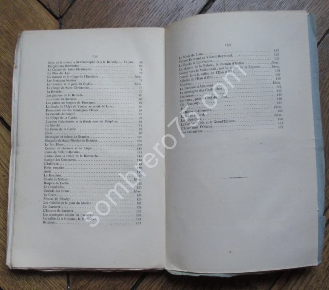 Guide du Voyageur dans l'Oisans. 9 Lithographies. J H ROUSSILLON - Image 9