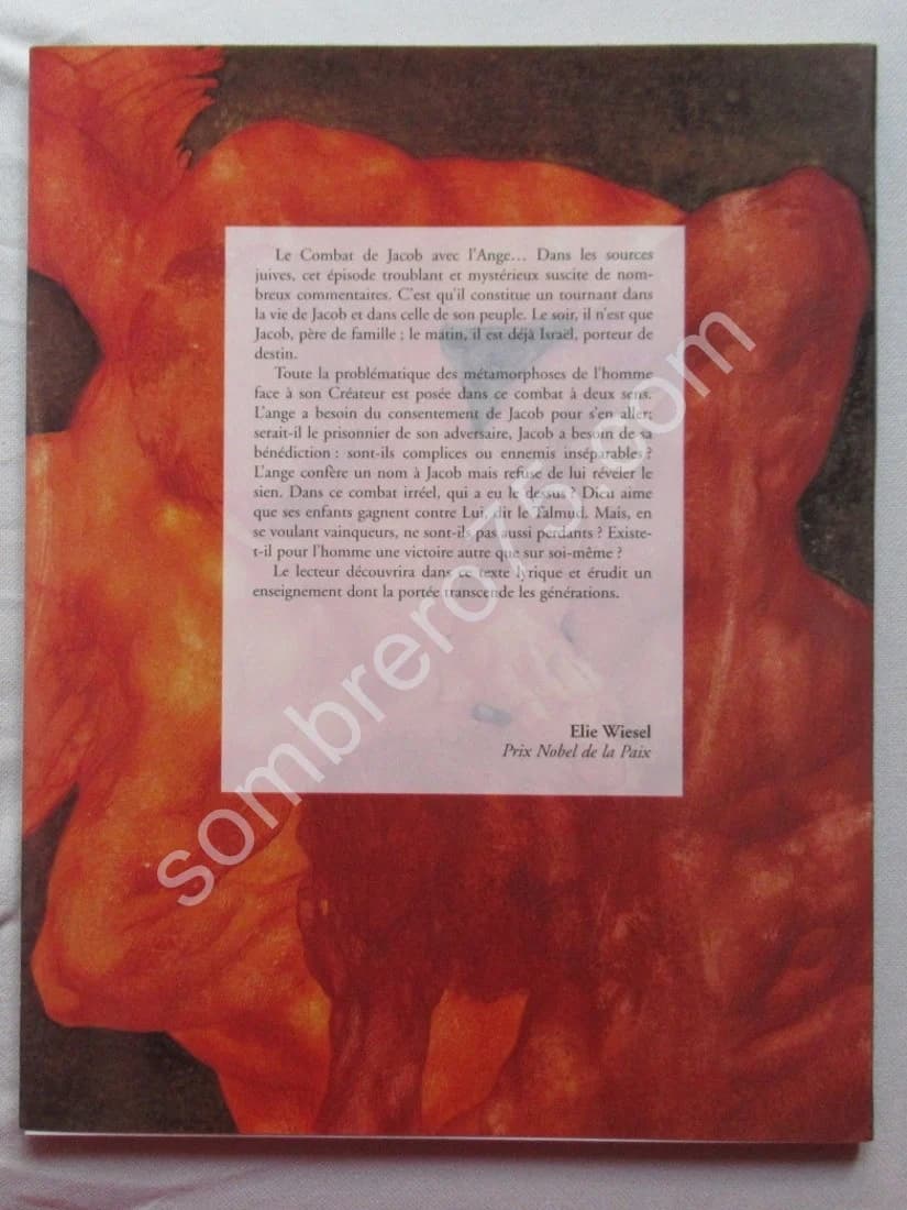 L'Ardent Combat - Jacob et l'Ange. J F THOMAS. Elie WIESEL - Image 10