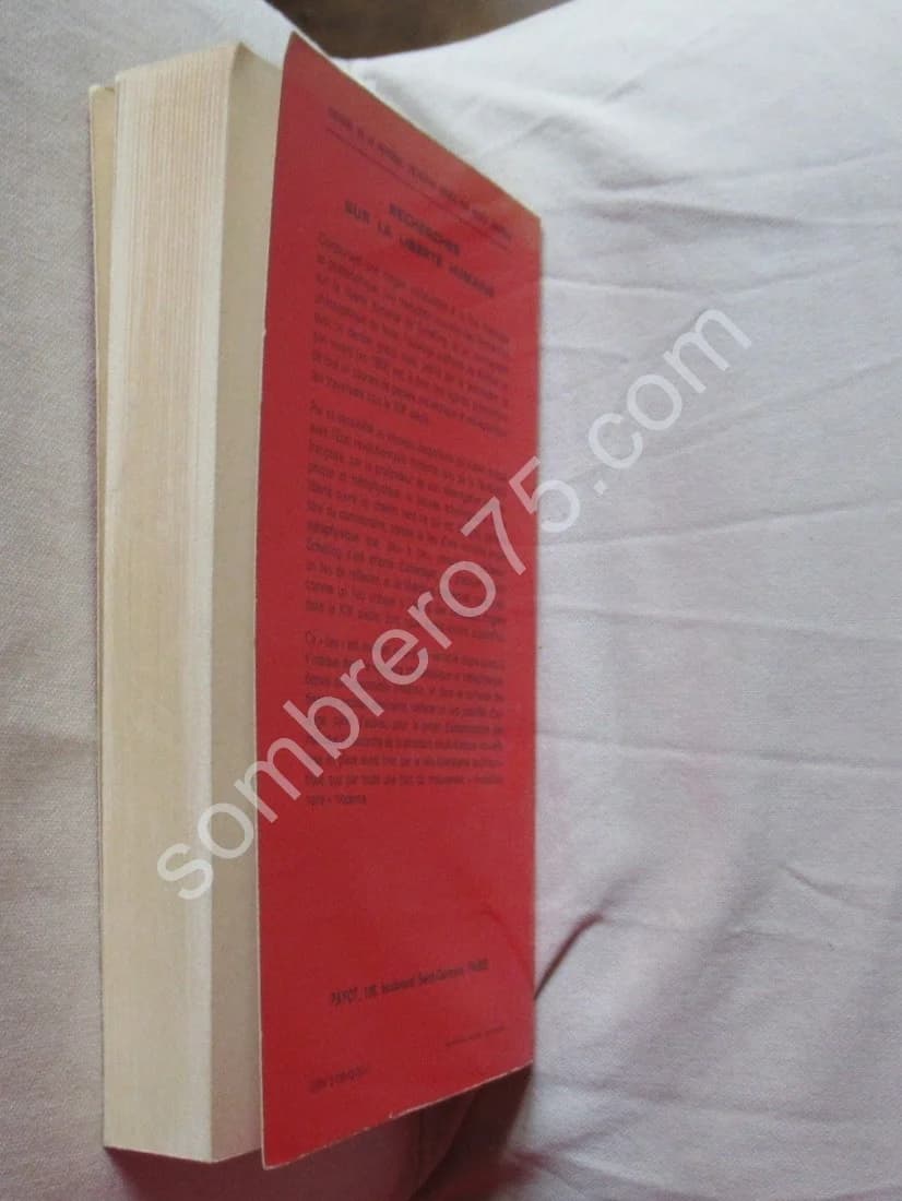 Recherches sur la Liberté Humaine. F W SCHELLING - Image 4