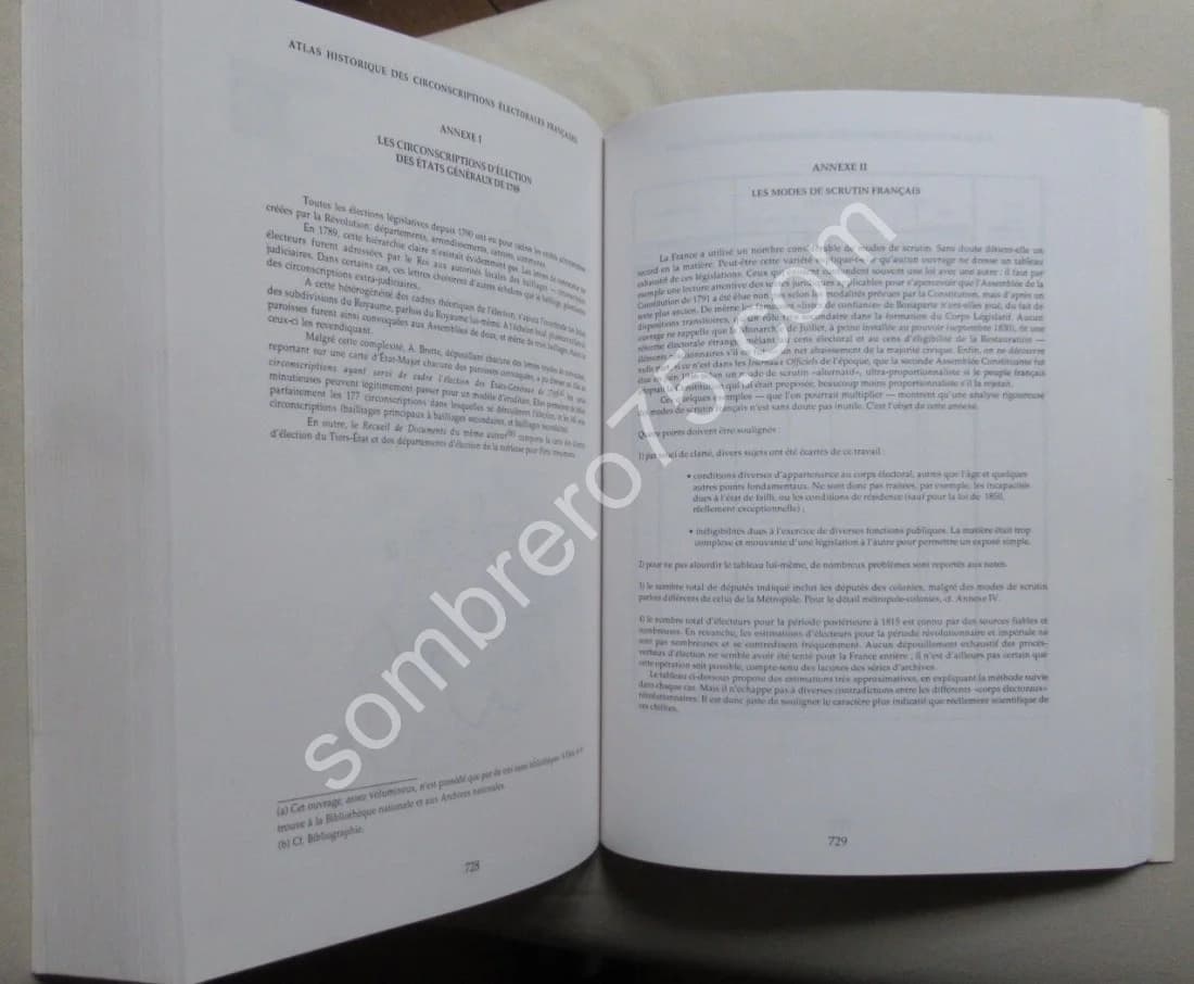 Atlas Historique des Circonscriptions Electorales Françaises. B GAUDILLERE - Image 4