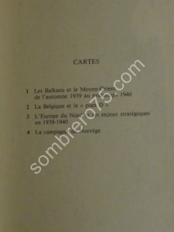 La Stratégie Secrète de la Drôle de Guerre. Fr. BEDARIDA - Image 5