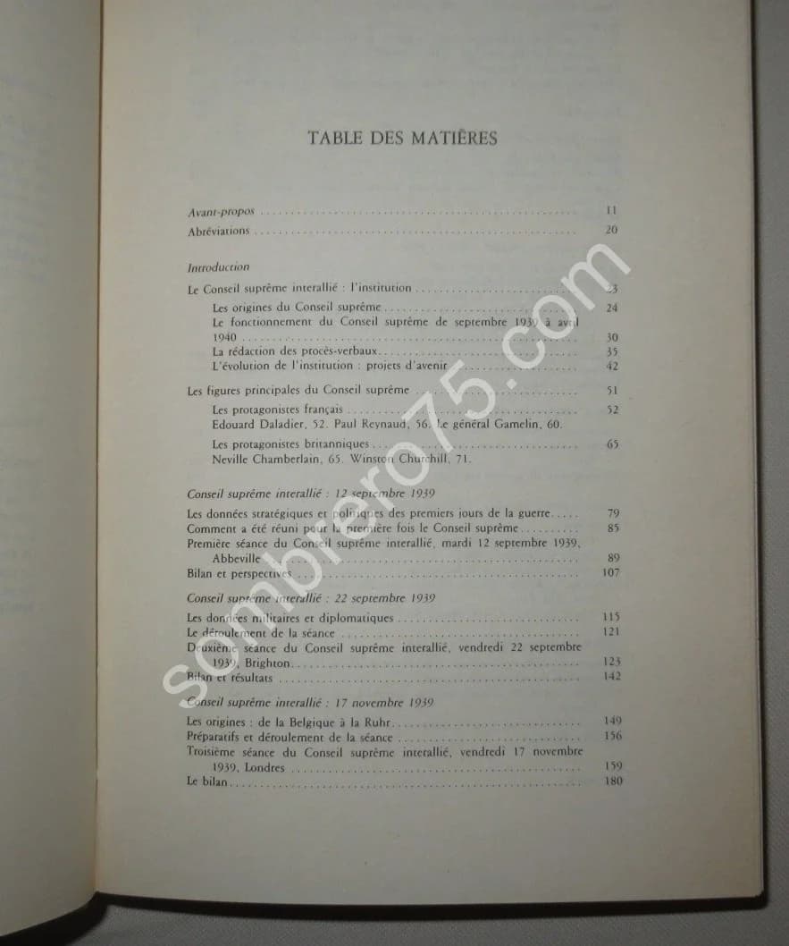 La Stratégie Secrète de la Drôle de Guerre. Fr. BEDARIDA - Image 7