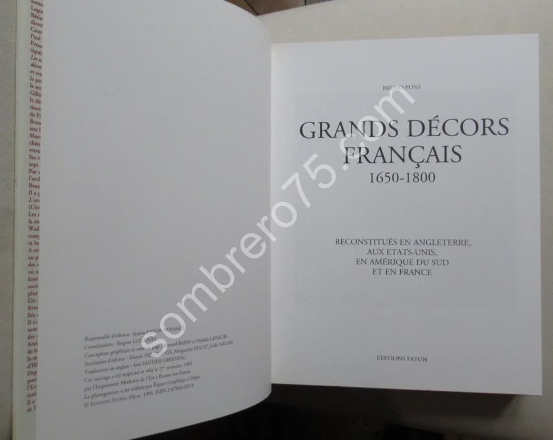 Grands Décors Français 1650-1800 - Image 5