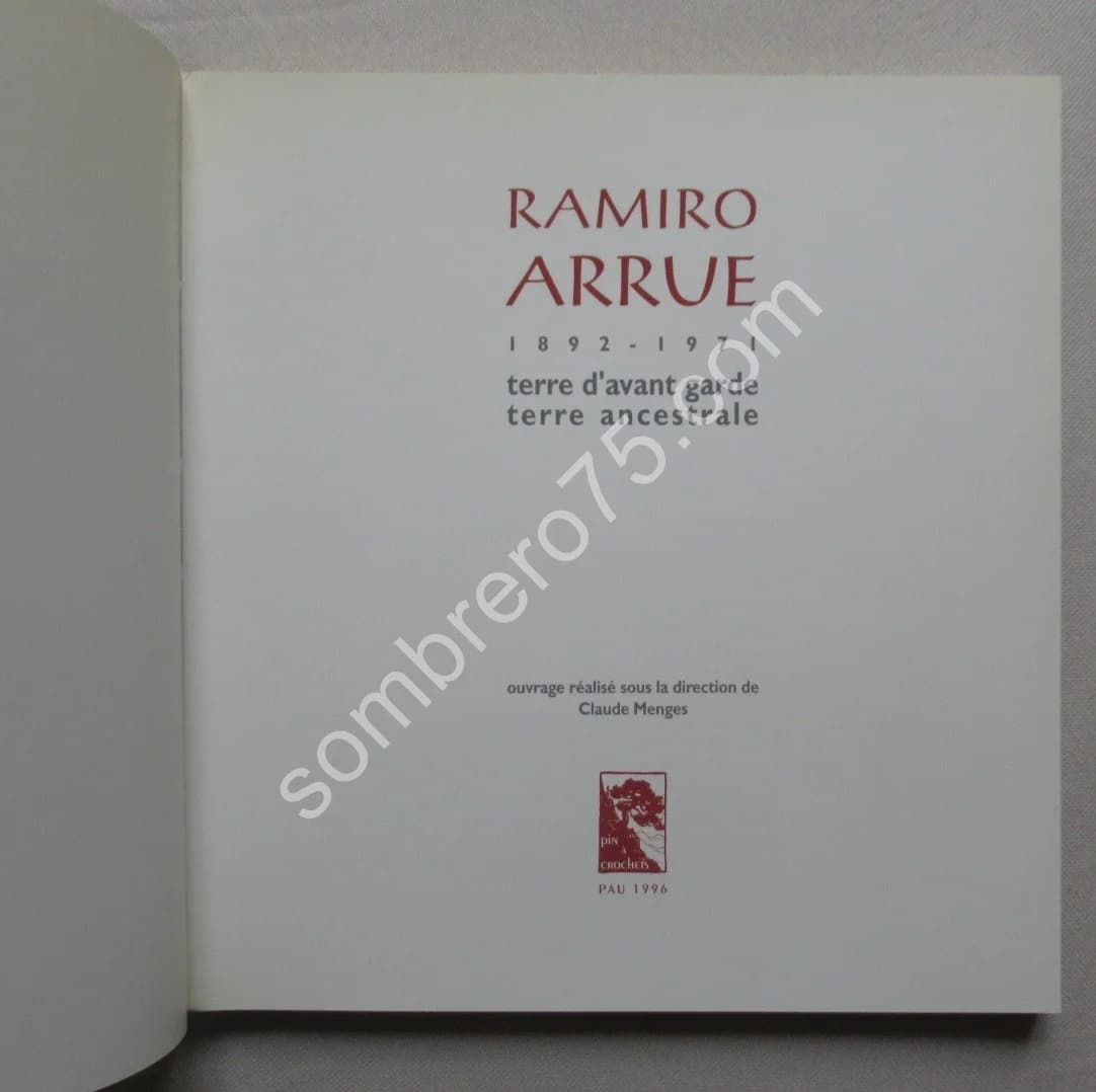 Ramiro Arrue 1892 -1971. Terre d'Avant Garde - Terre Ancestrale - Image 3