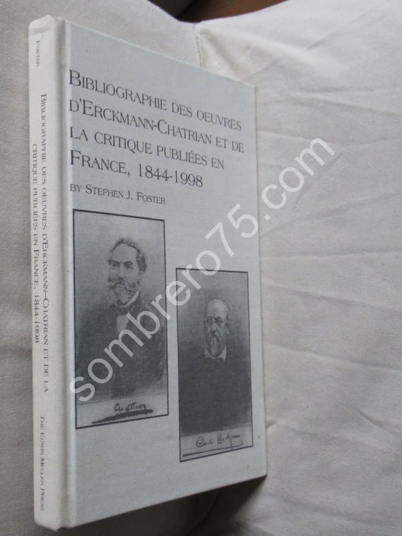 Bibliographie des Oeuvres d'Erckmann Chatrian et de la Critique 1844-1988 - Image 2