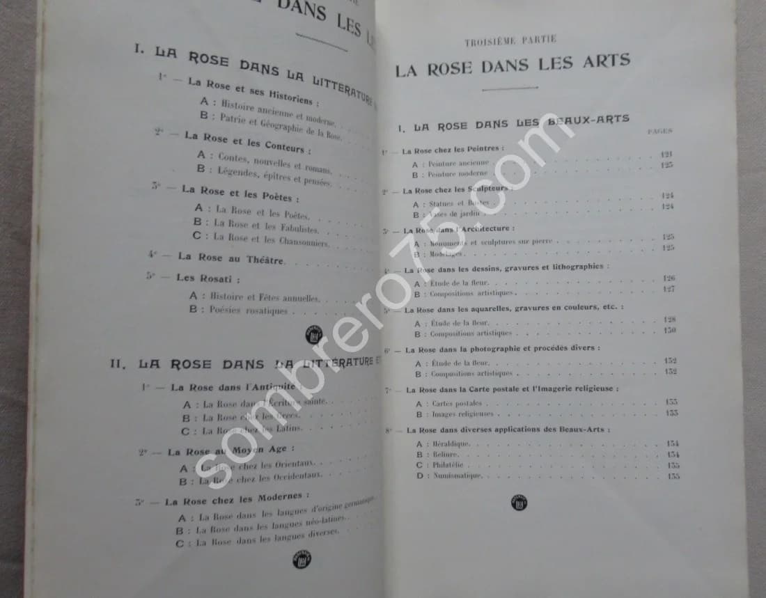 Roseraie de l'Haÿ. La Rose dans les Sciences dans les Lettres et dans les Arts. 1906 - Image 5