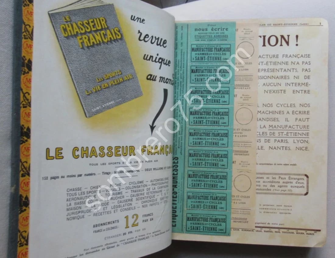 Manufacture Française d'Armes et Cycles. Manufrance - Image 5