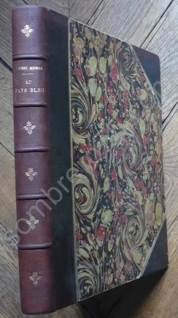 Au Pays Bleu - Alpes Maritimes Henri MORIS. Aquarelles Emile COSTA