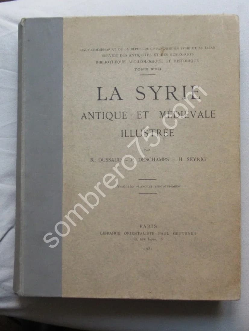 La Syrie Antique et Médiévale illustrée