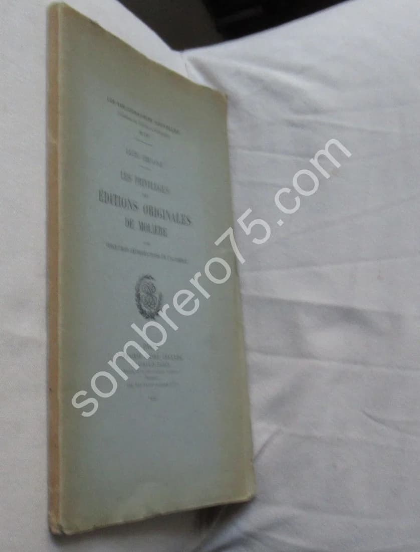 Les Privilèges des Editions Originales de Molière - Image 2