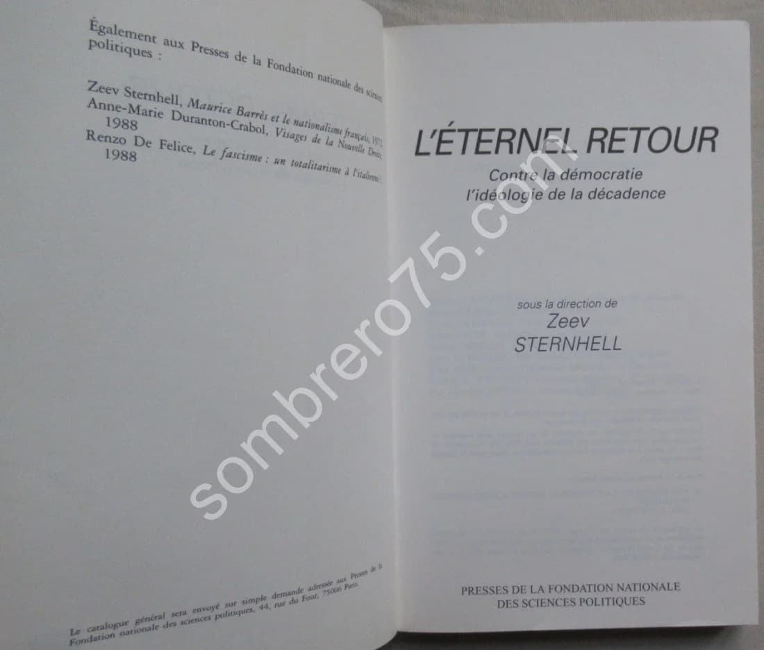 L'Eternel Retour Contre la Démocratie l'Idéologie de la Décadence - Image 3