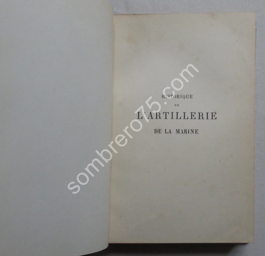 Historique de l'Artillerie de la Marine. 1889 - Image 3