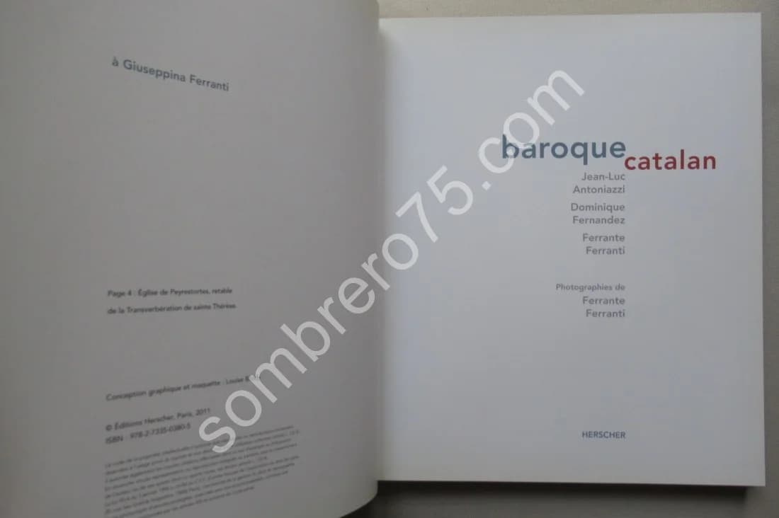 Baroque Catalan. D. FERNANDEZ - JL ANTONIAZZI - FERRANTE FERRANTI - Image 3
