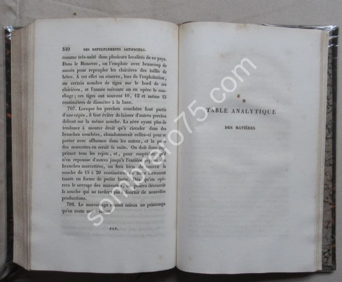 Cours Elémentaire de Culture des Bois Ecole Royale Forestière Nancy - Image 4
