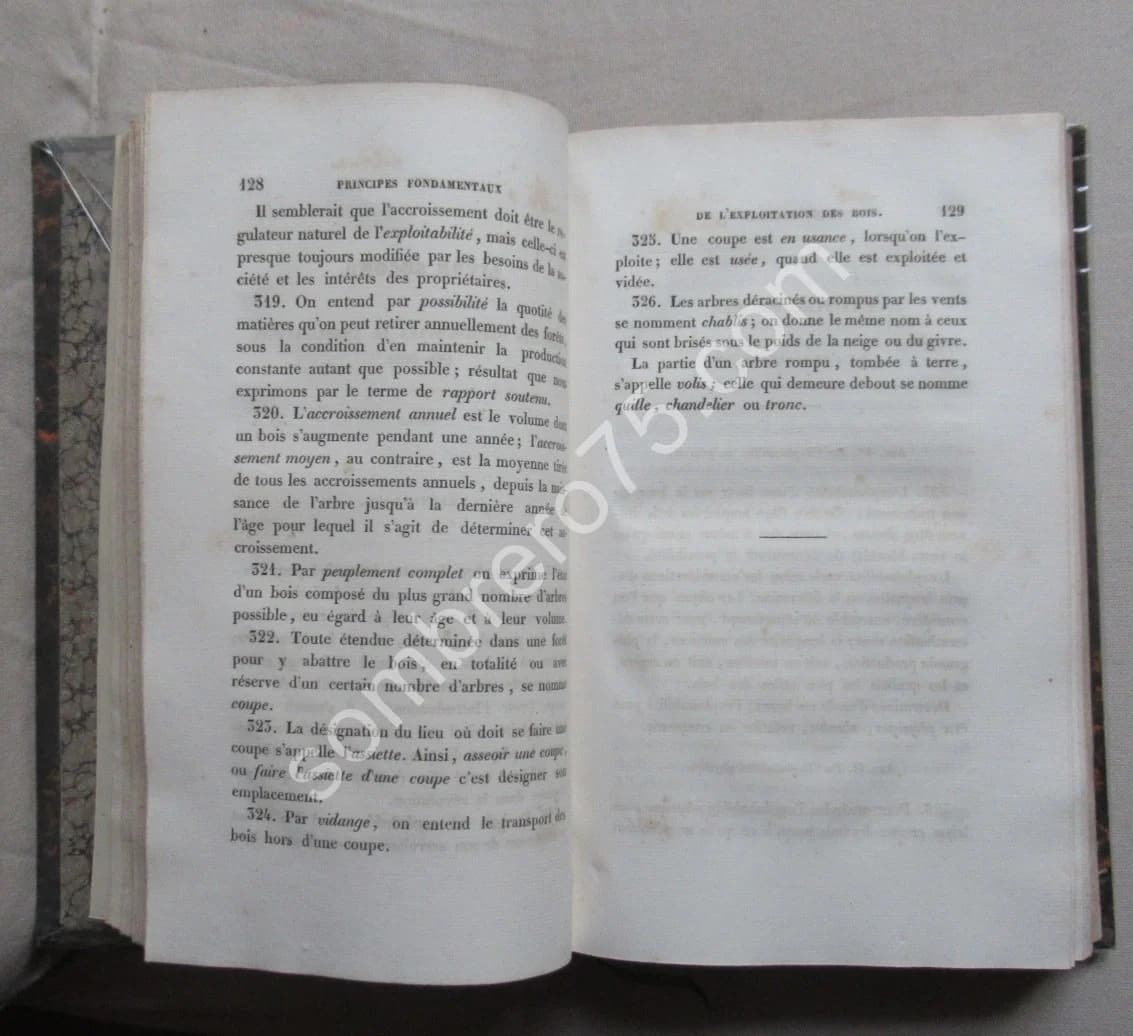 Cours Elémentaire de Culture des Bois Ecole Royale Forestière Nancy - Image 6