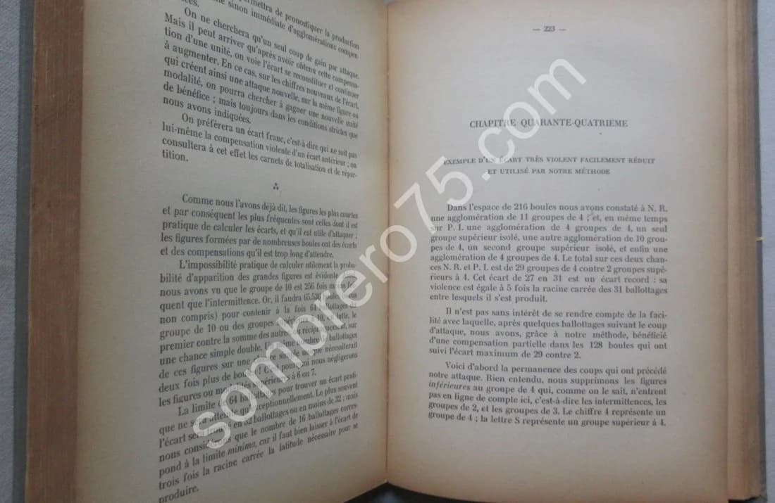 Le Gain Scientifique d'une seule Unité à la Roulette ou au Trente et Quarante. Les Lois du Hasard - Image 5